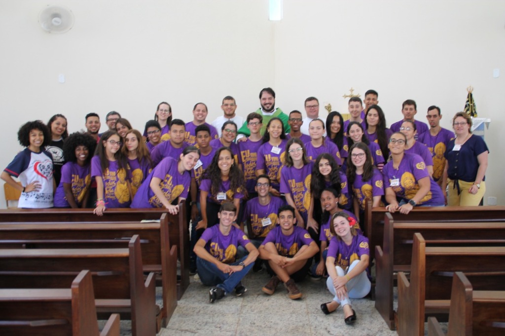 Retiro de Grupos da Pastoral da Juventude Estigmatina na Cidade de Maria