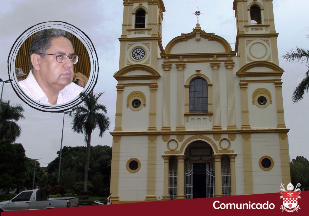 Foto | Dom Milton comunica a nomeação do padre Deusmar como novo pároco da Catedral de Barretos