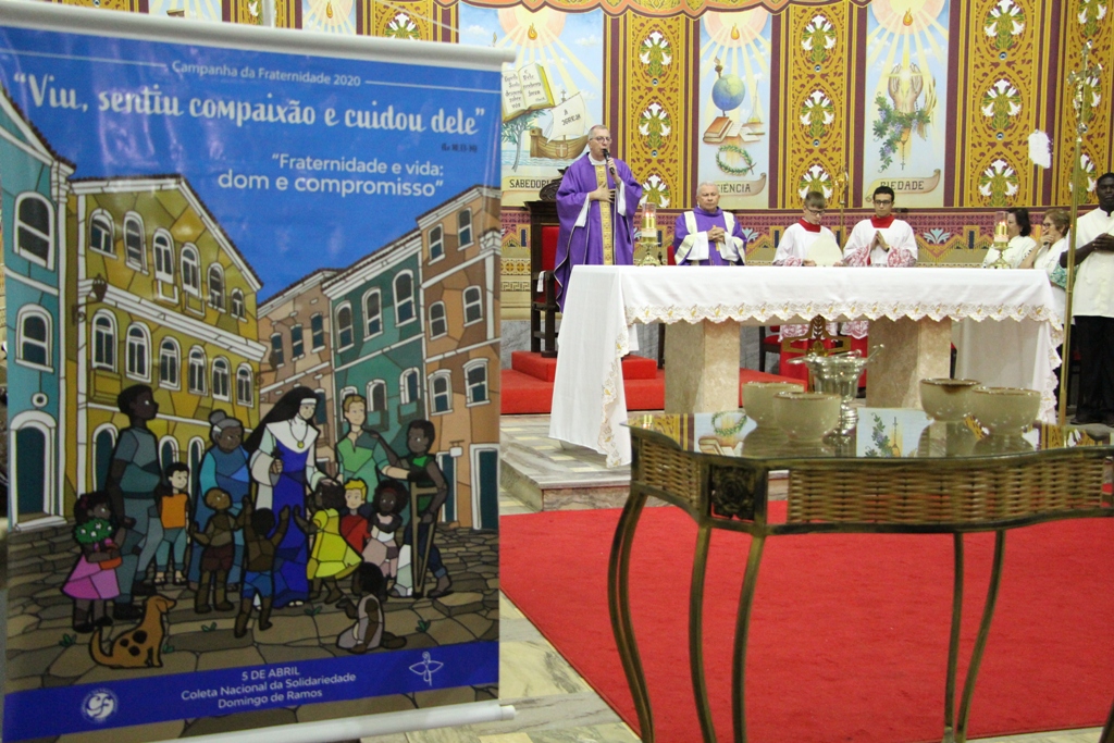 Foto | Dom Milton preside Missa de Cinzas e abre oficialmente a Campanha da Fraternidade 2020 na Diocese de Barretos